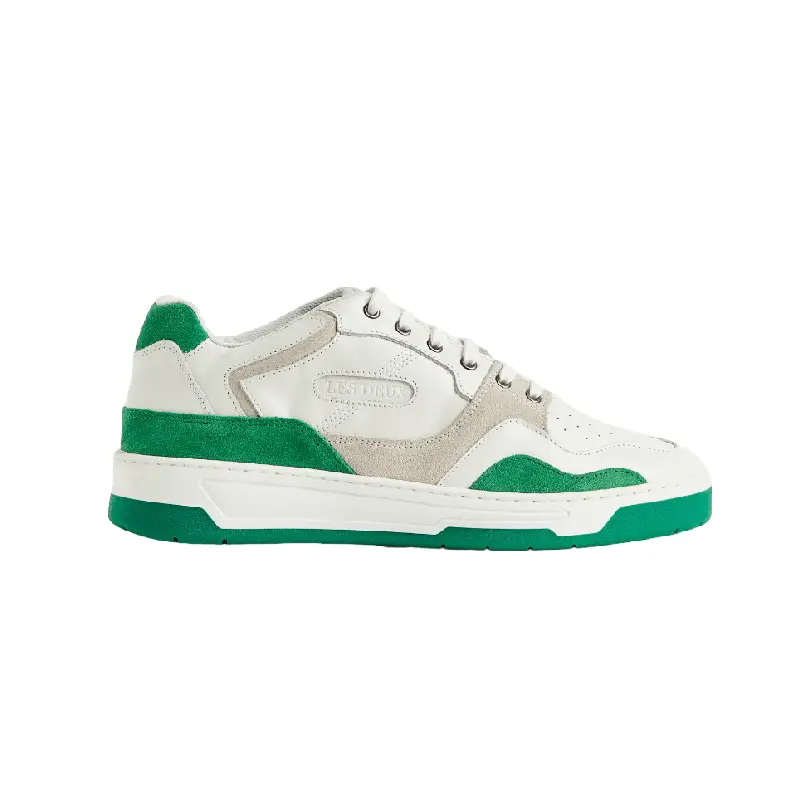 

Кроссовки H&M x Les Deux Will Basketball, белый/зеленый
