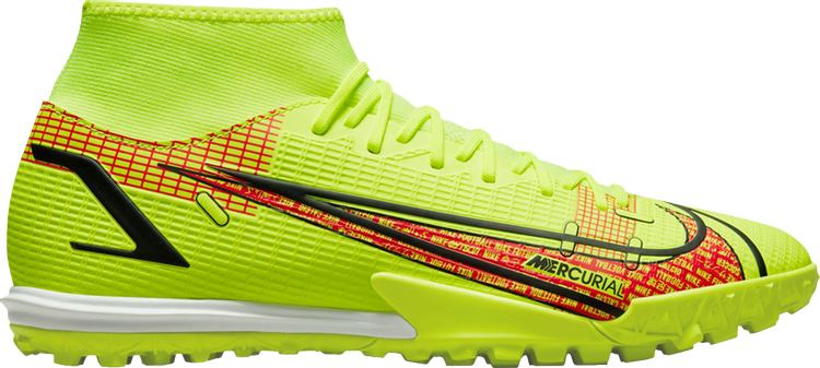 Кроссовки Nike Mercurial Superfly 8 Academy TF 'Motivation Pack', зеленый