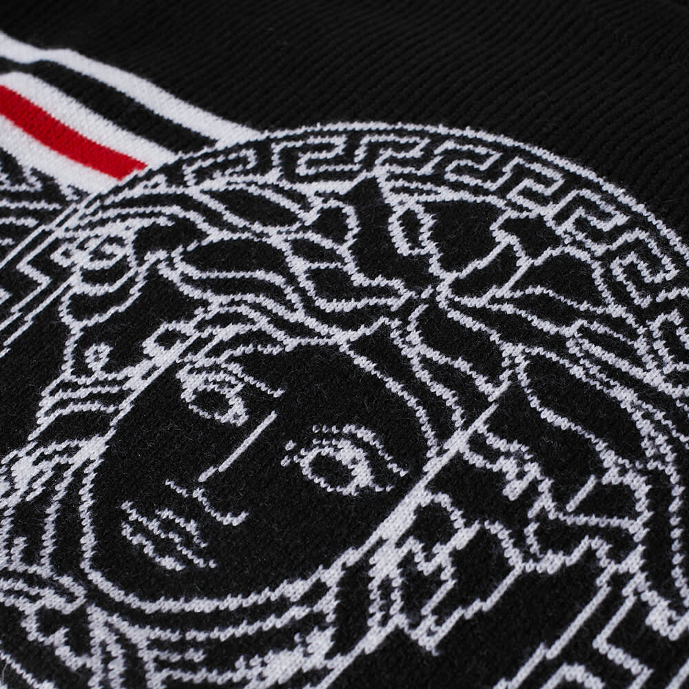 

Джемпер Versace Medusa Intarsia Crew Knit, Черный