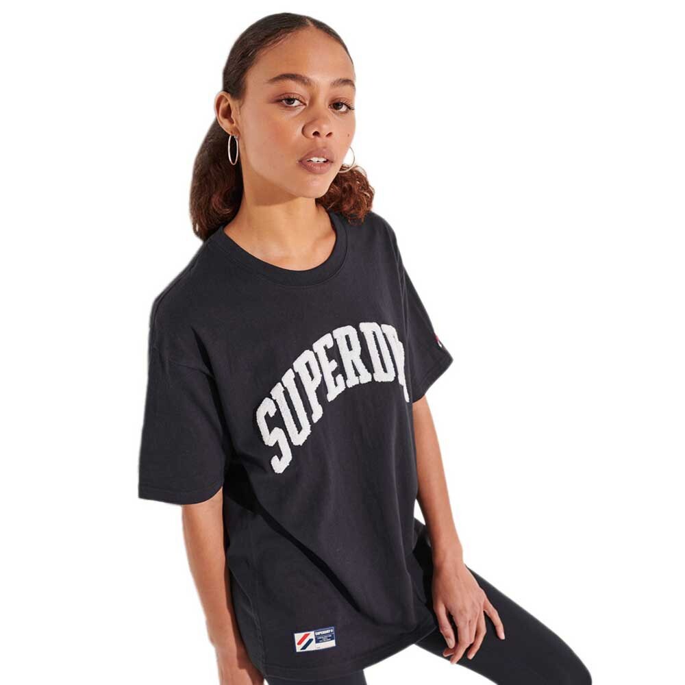 

Футболка Superdry Varsity Arch Mono, черный