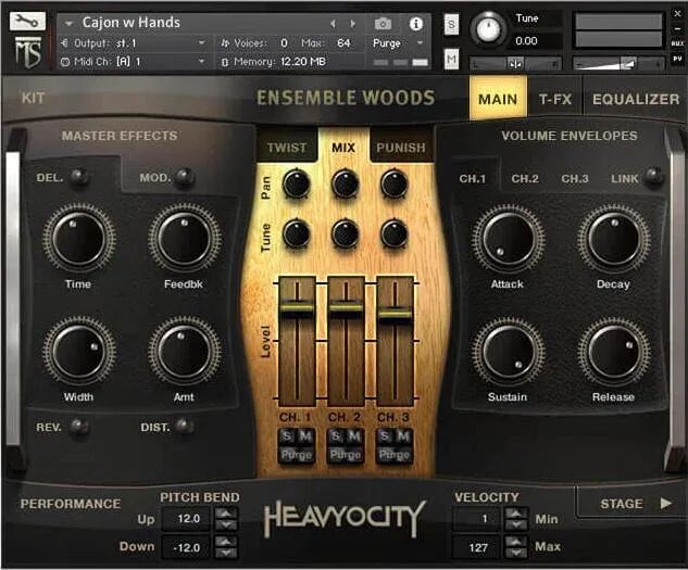 

Мастер-сессии Heavyocity: Коллекция ансамбля Woods