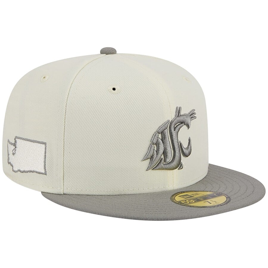 

Бейсболка New Era Washington State Cougars, серый