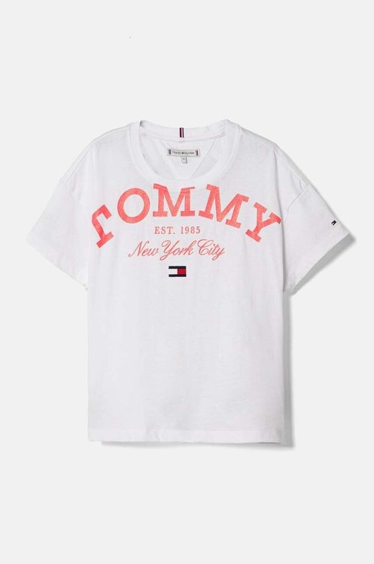 

Хлопковая футболка Tommy Hilfiger, белый