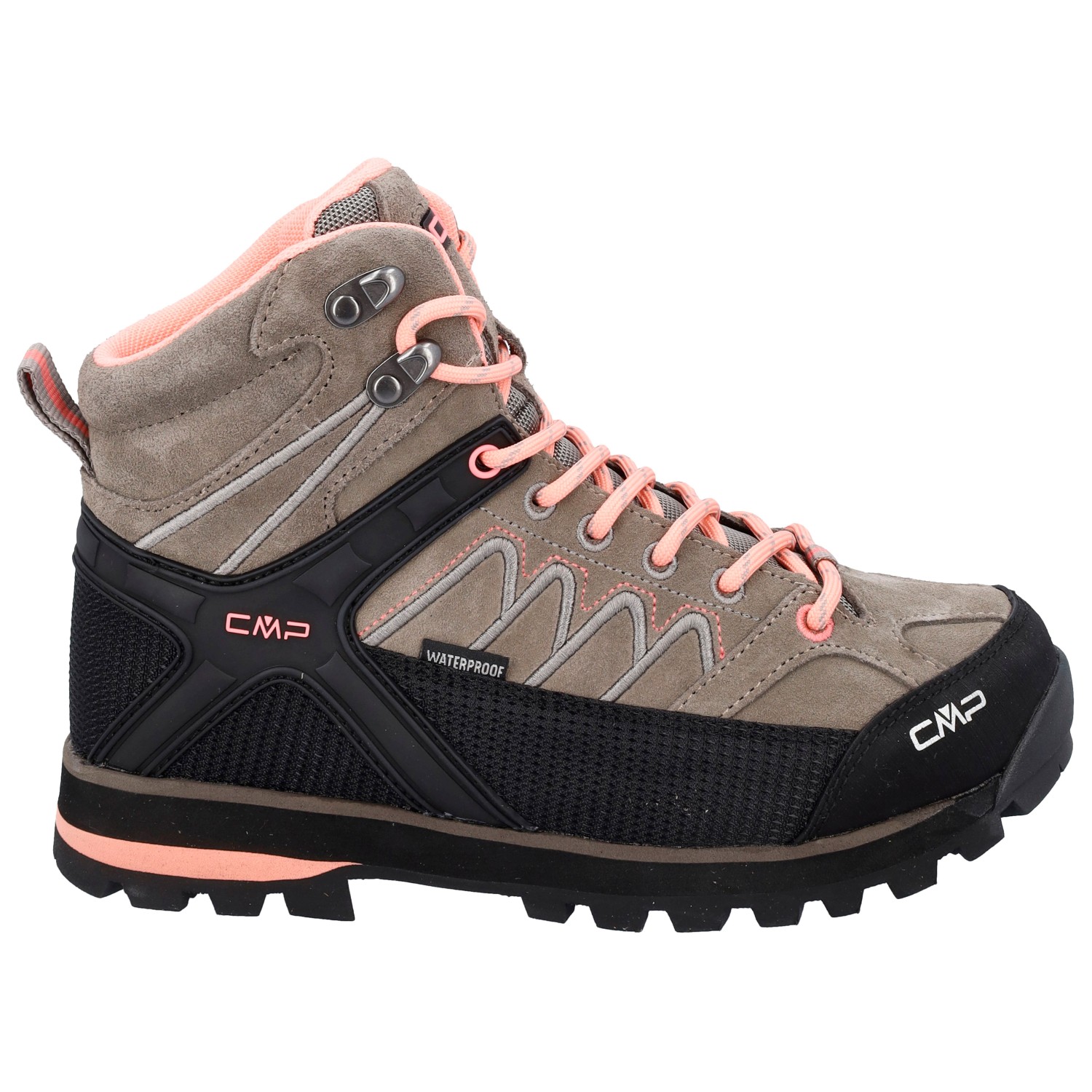 Ботинки для прогулки Cmp Women's Moon Mid Trekking Shoe Waterproof, цвет Deserto