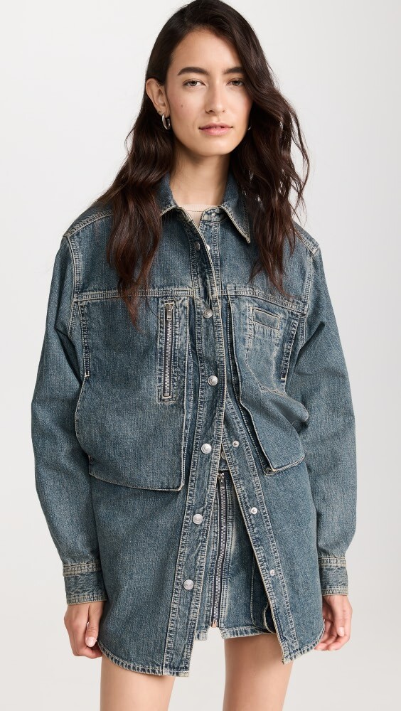 

Куртка Isabel Marant Pearl, синий