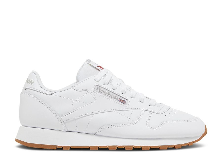 

Кроссовки Reebok Classic Leather, цвет White Grey Gum