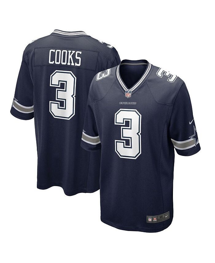 

Мужское темно-синее джерси Brandin Cooks Dallas Cowboys Game Nike, синий