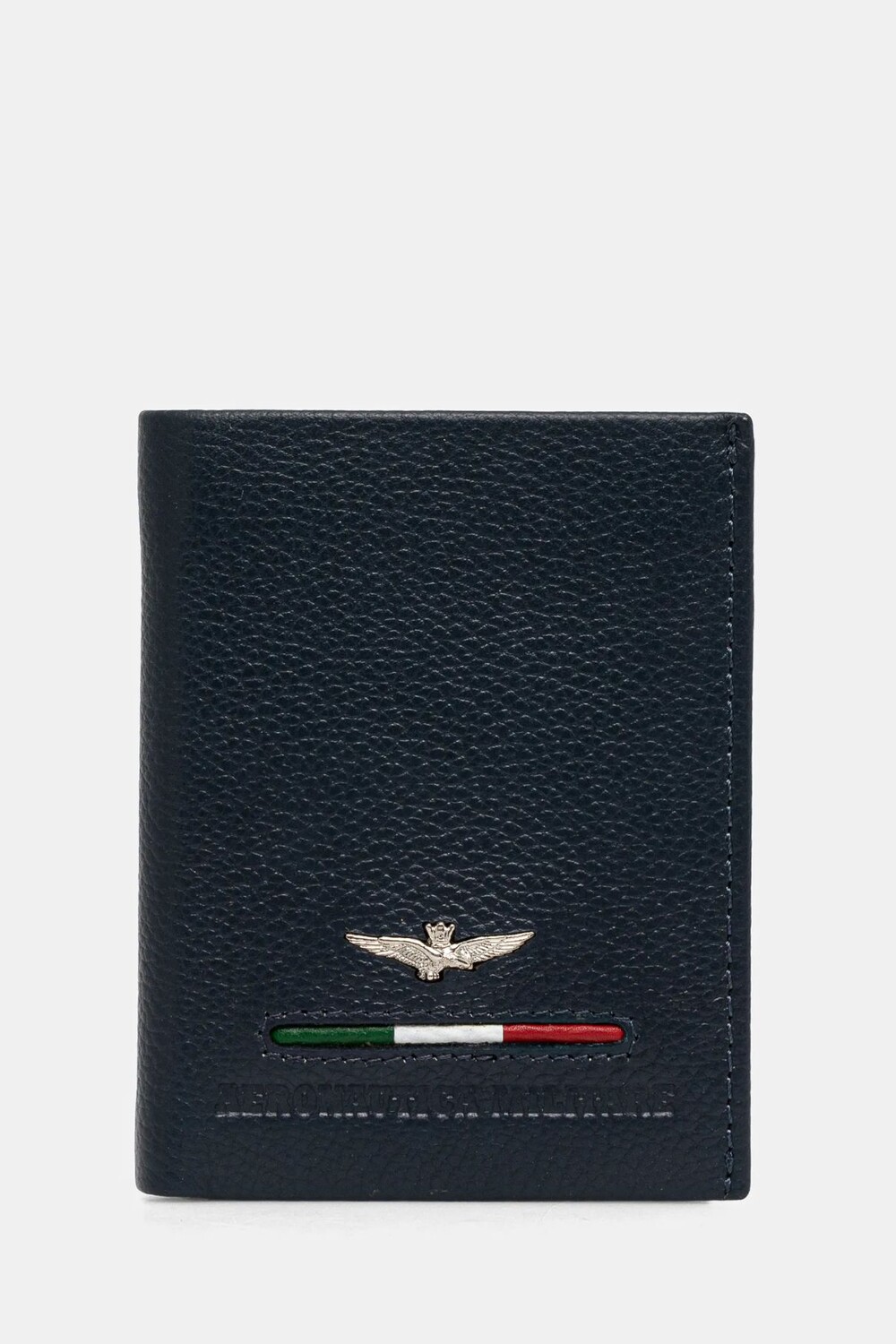 

Кожаный кошелек Aeronautica Militare, темно-синий