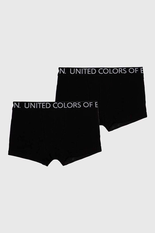 

United Colors of Benetton Набор детских боксеров, 2 шт., черный