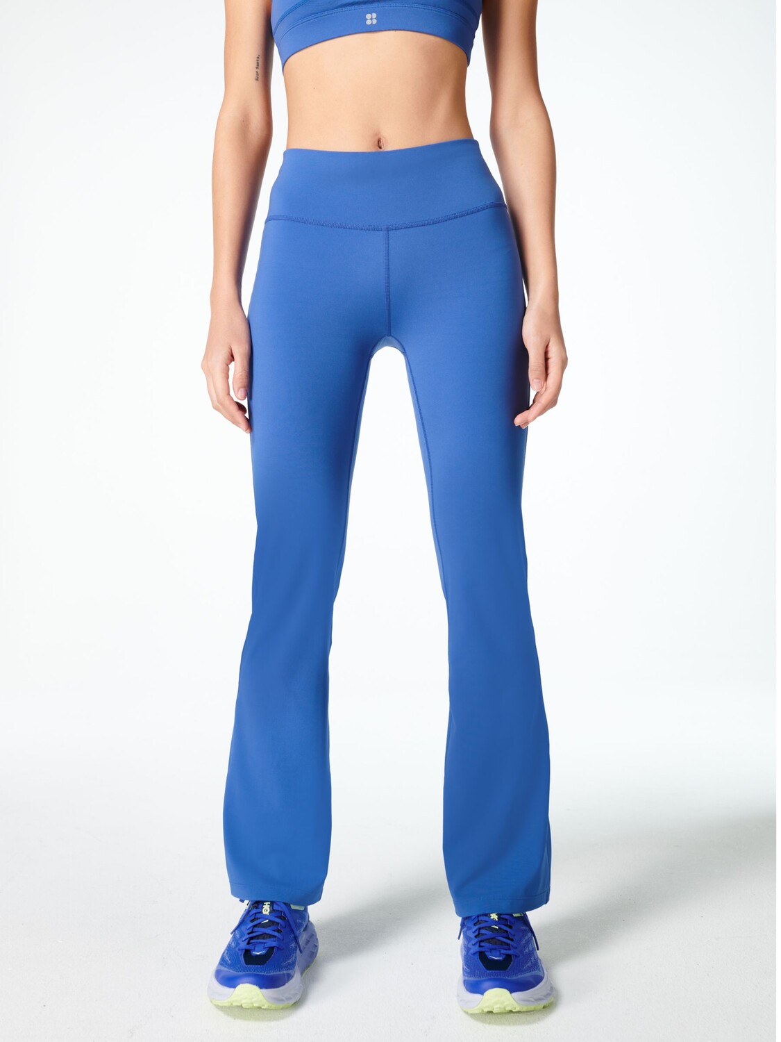 

Брюки для спортзала Sweaty Betty Power Bootcut, темно-синие