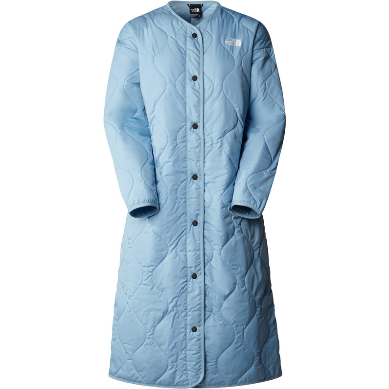 Женское стеганое пальто с подкладкой Ampato The North Face, синий