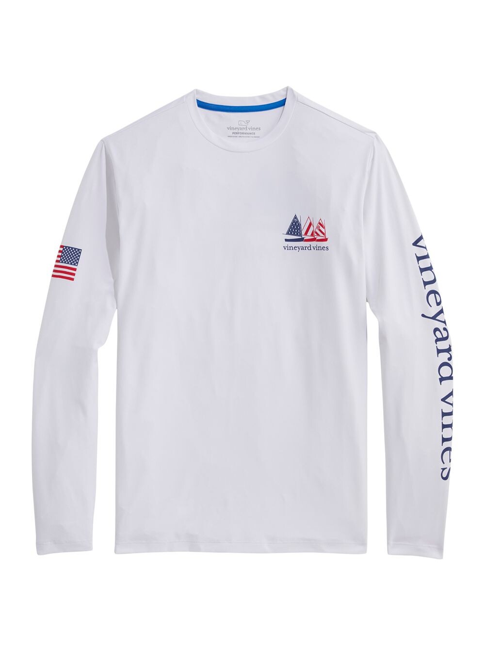 

Футболка USA Catboats Harbour Vineyard Vines, белый