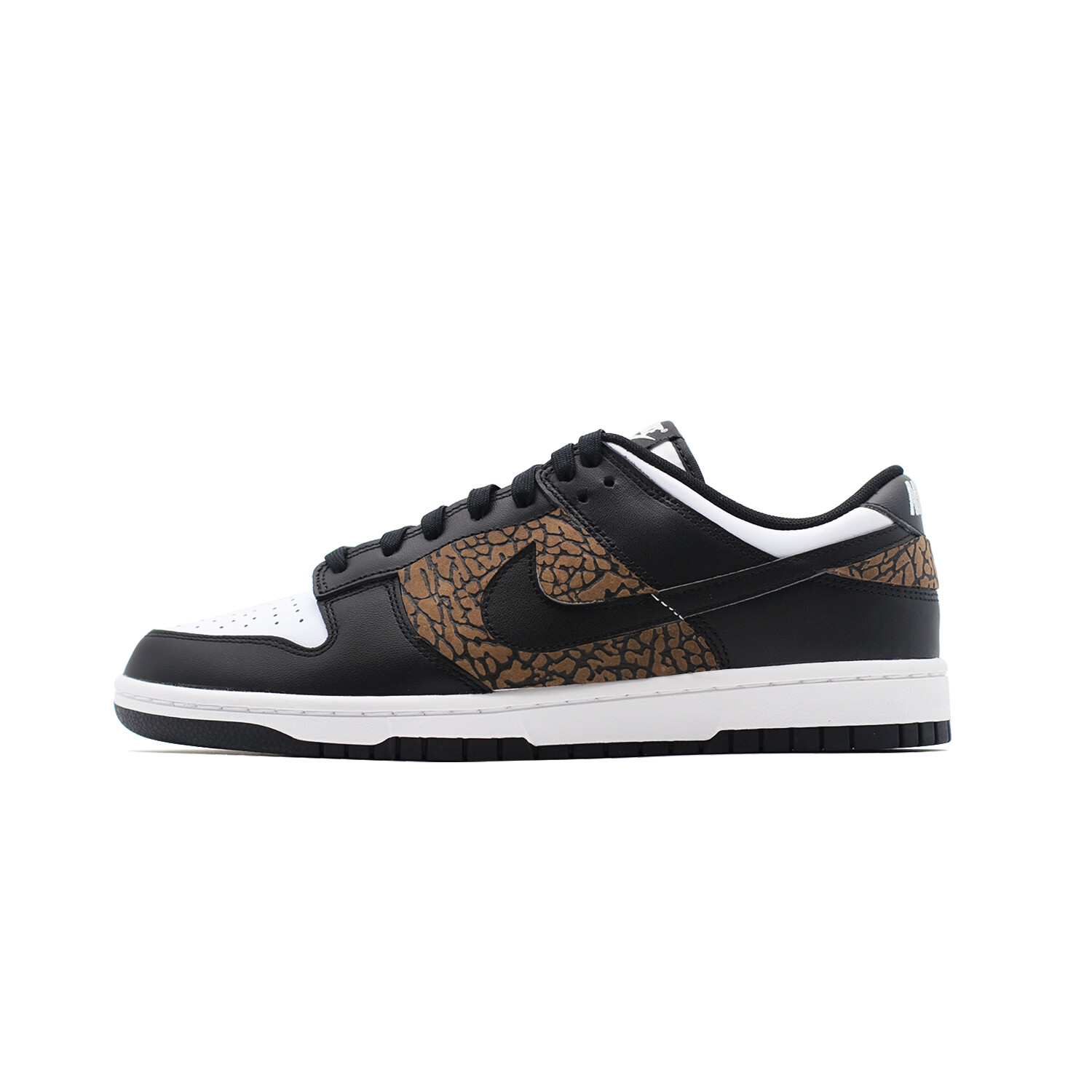 

Кроссовки Nike Dunk Skateboarding Shoes Women's Low-top Black/White/Brown, черный/белый