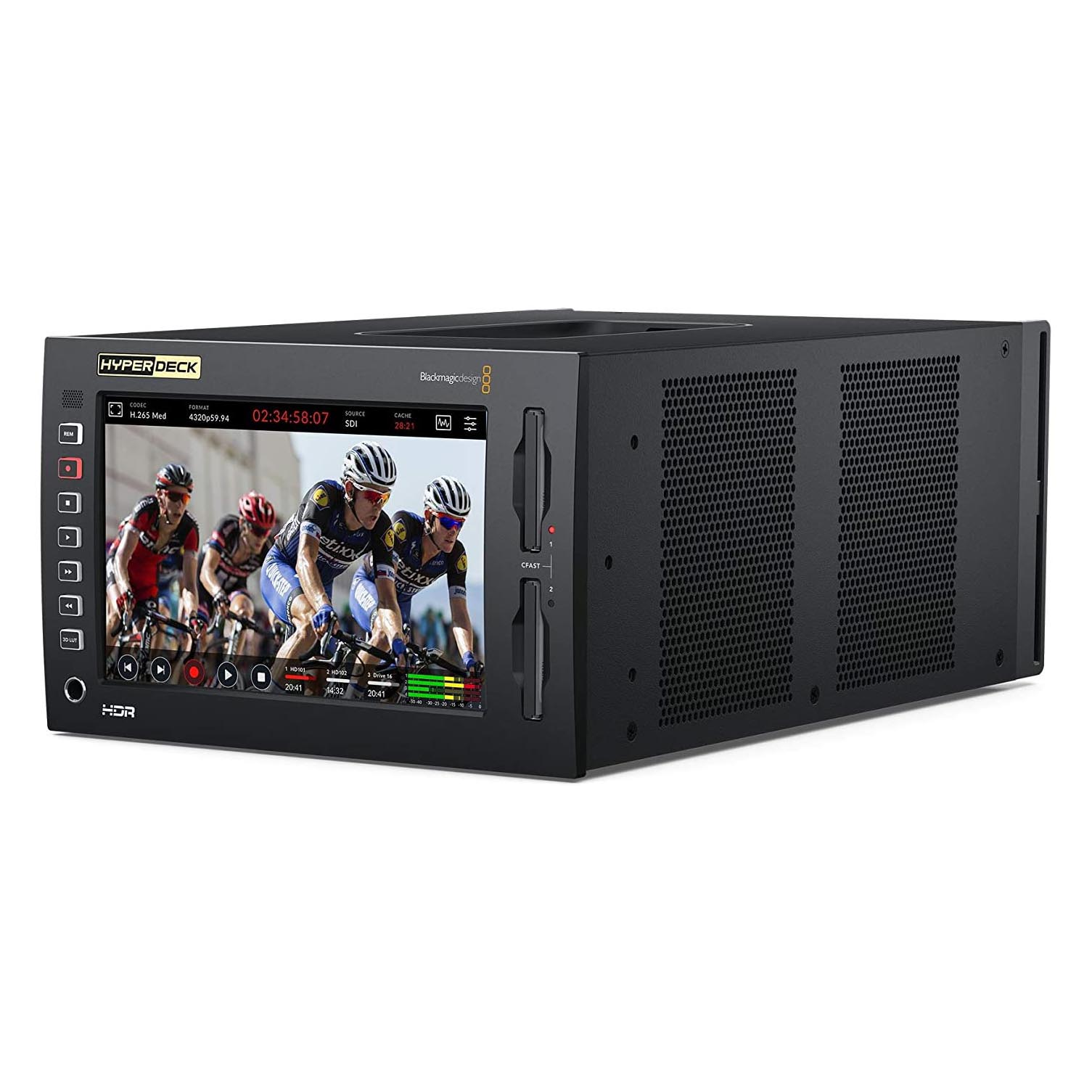 Рекордер Blackmagic Design HyperDeck Extreme 8K HDR, черный монитор рекордер blackmagic video assist 7 12g hdr
