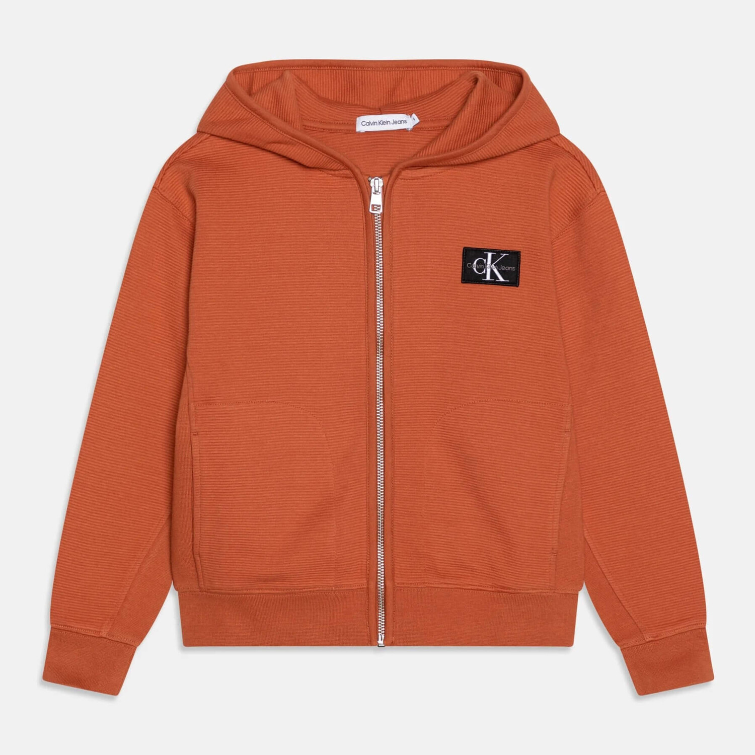 

Толстовка Calvin Klein Jeans Ottoman Badge, оранжевый