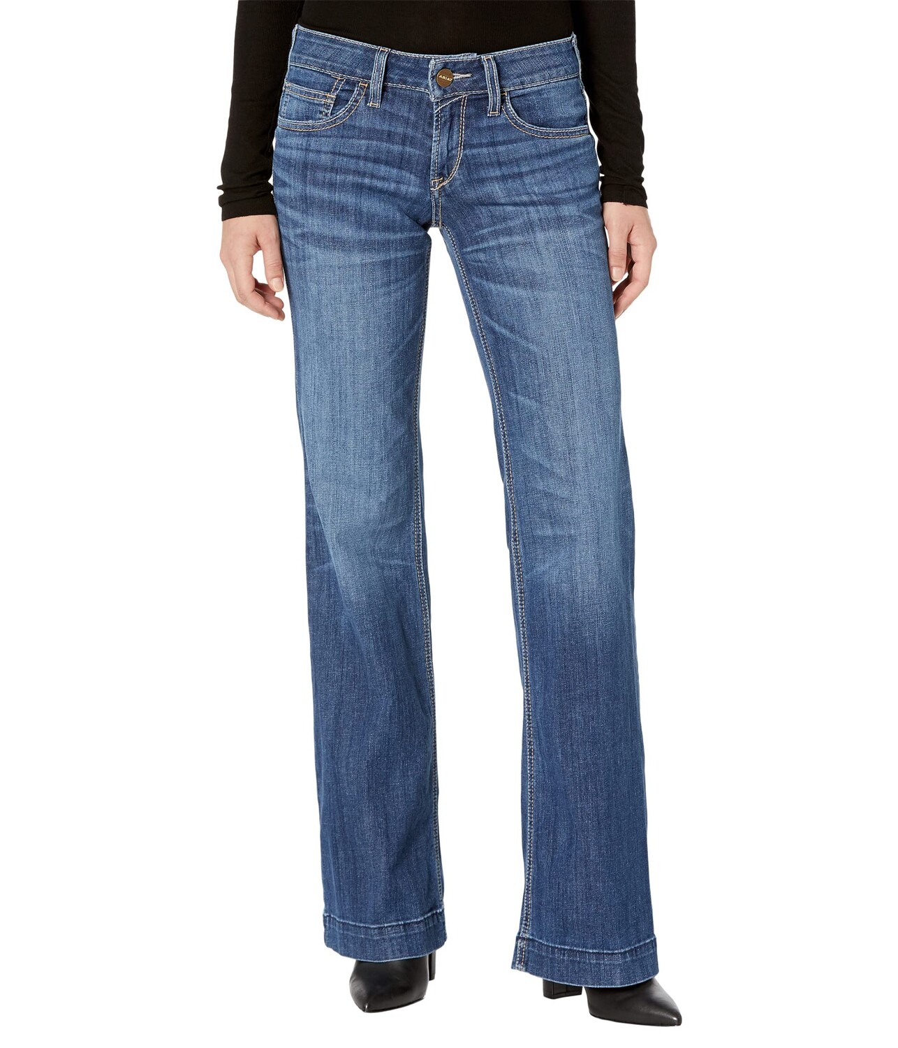 

Джинсы Ariat, Trouser Mid-Rise Amaryllis Wide Leg Jeans