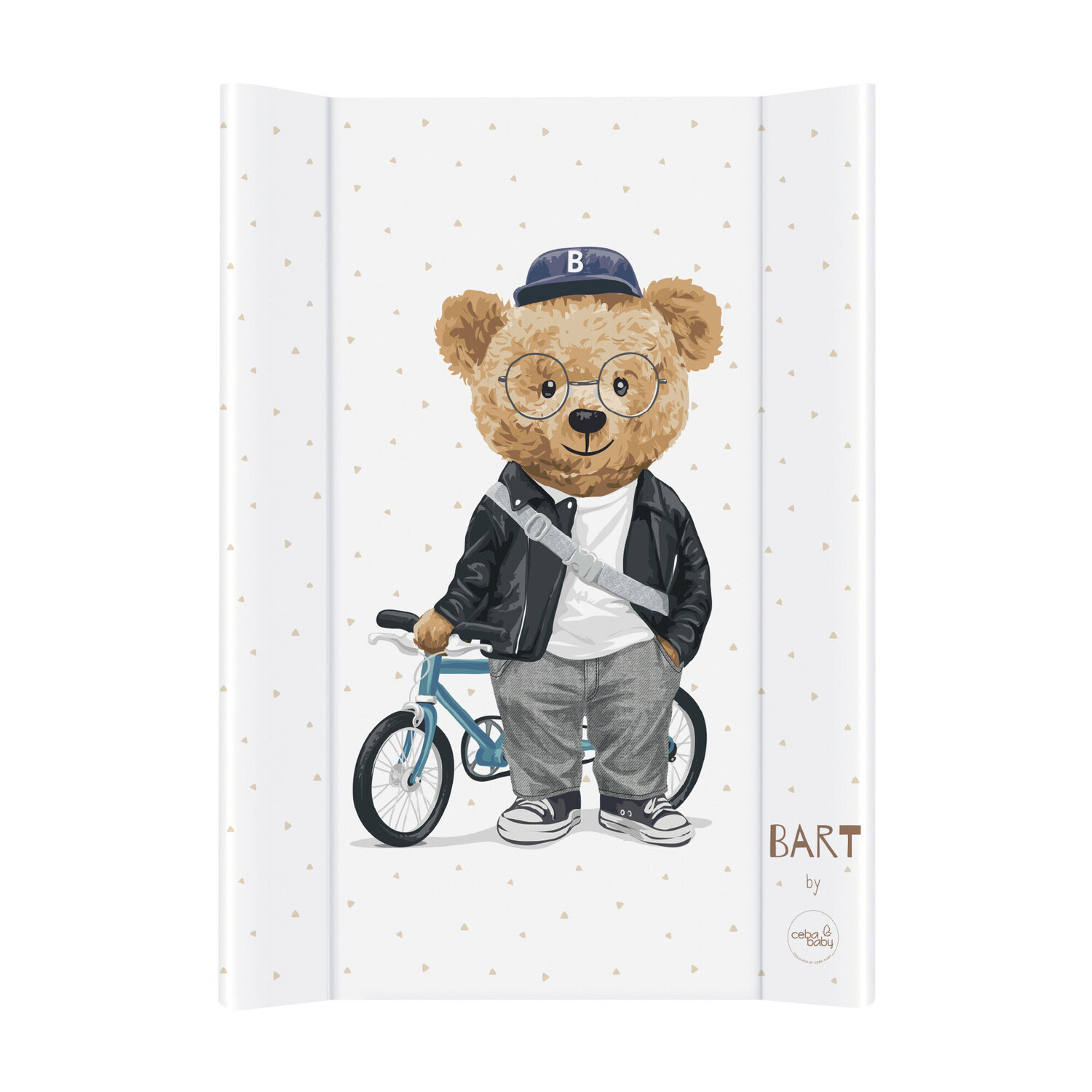 

Ceba Baby Fluffy Puffy короткий жесткий пеленальный столик 50x70 см Bart, 1 шт.