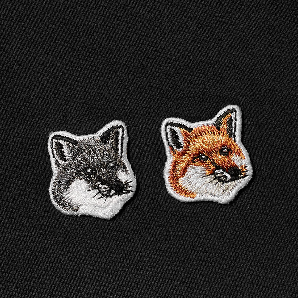 

Толстовка Maison Kitsuné Double Fox Head Patch Classic Sweat, Черный