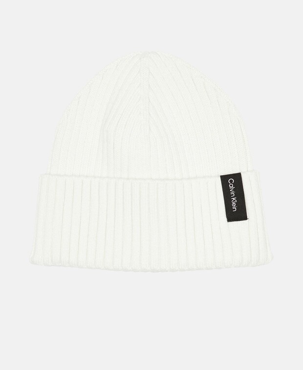 

Вязаная шапка Calvin Klein, цвет Wool White