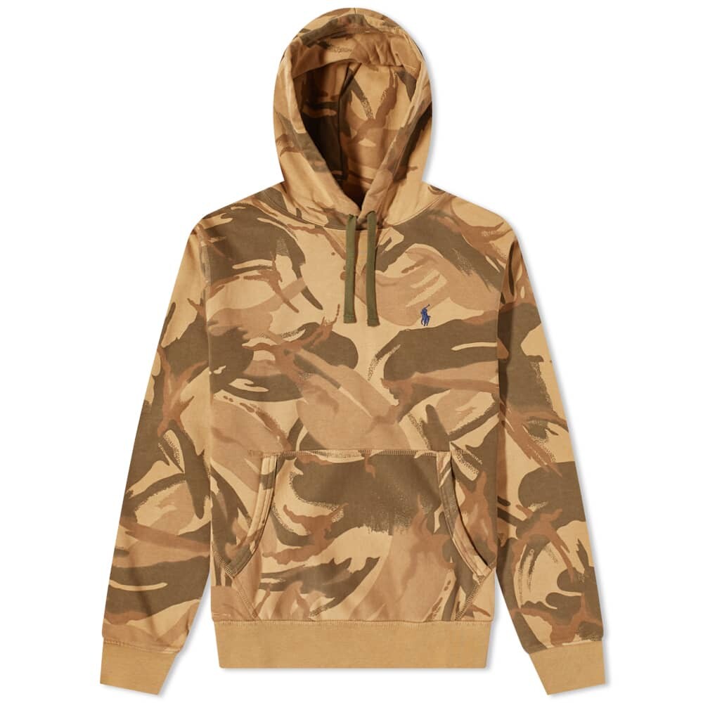 

Толстовка Polo Ralph Lauren Camo Popover Hoody, Коричневый