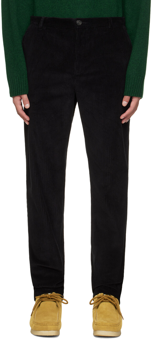 

Черные брюки Jane Birkin Edition Nelson A.P.C., Черный