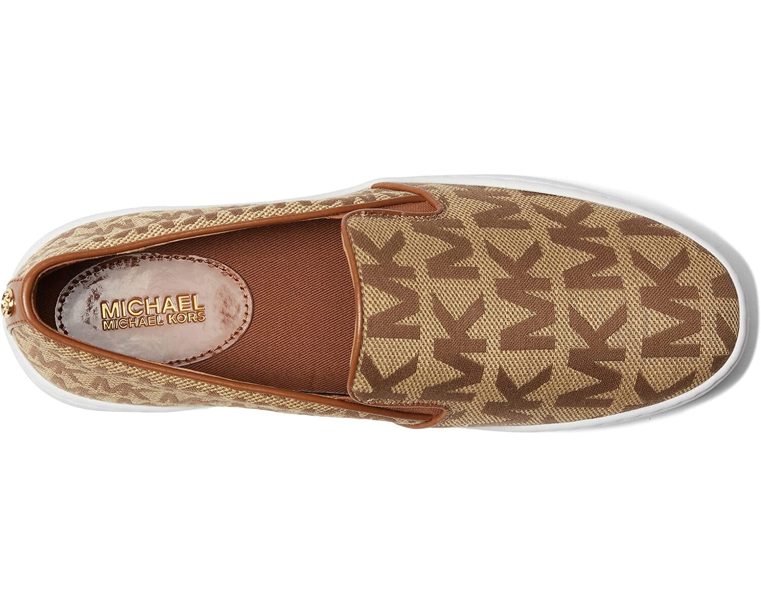 

Кроссовки Keaton Slip-On MICHAEL Michael Kors, бежевый
