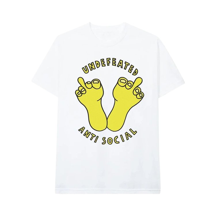 Футболка Anti Social Social Club x Undefeated Tee 'White', белый - фото