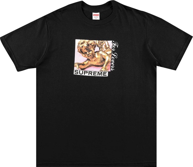 

Футболка Supreme Lovers Tee 'Black', черный