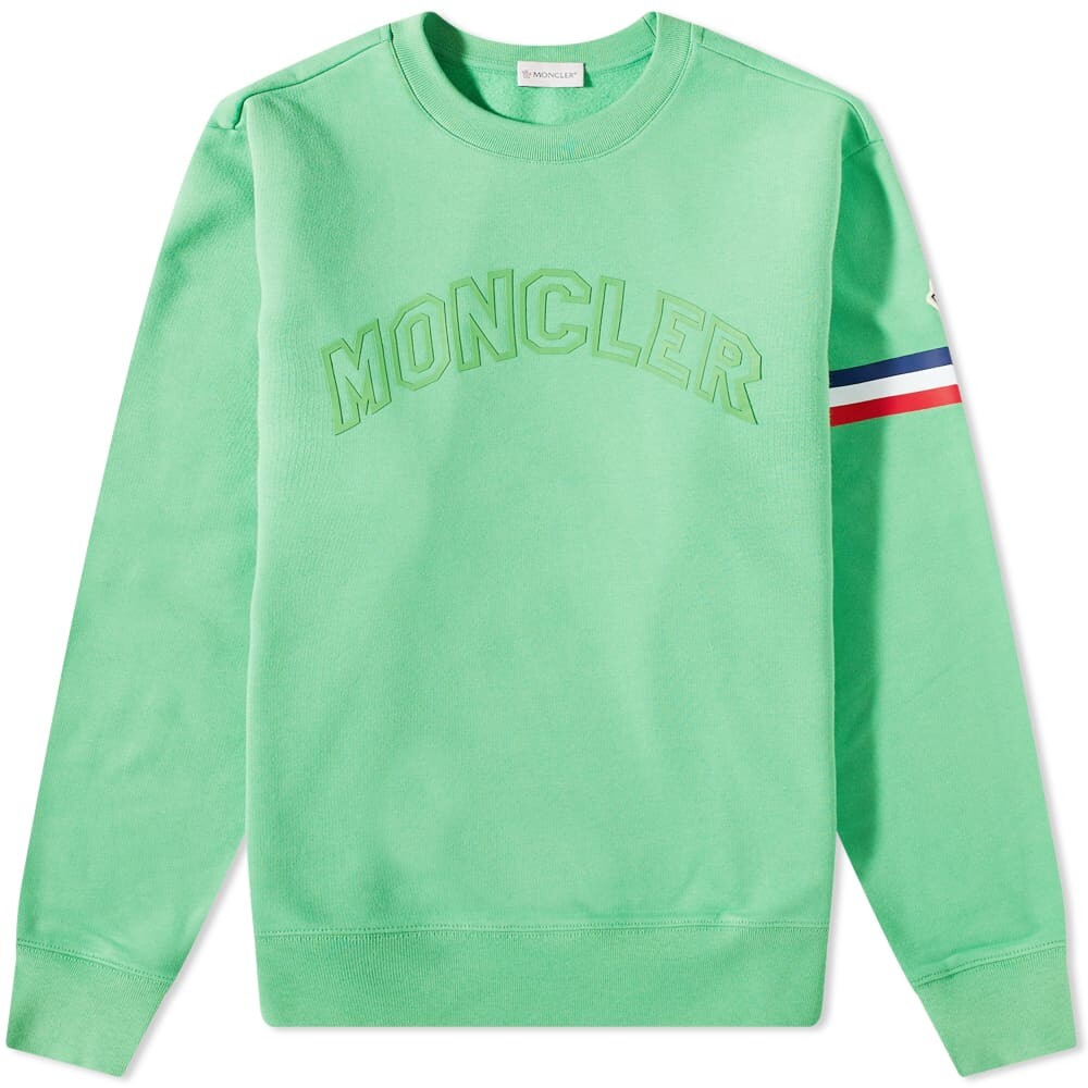 

Толстовка Moncler Arch Logo Crew Sweat, Зеленый
