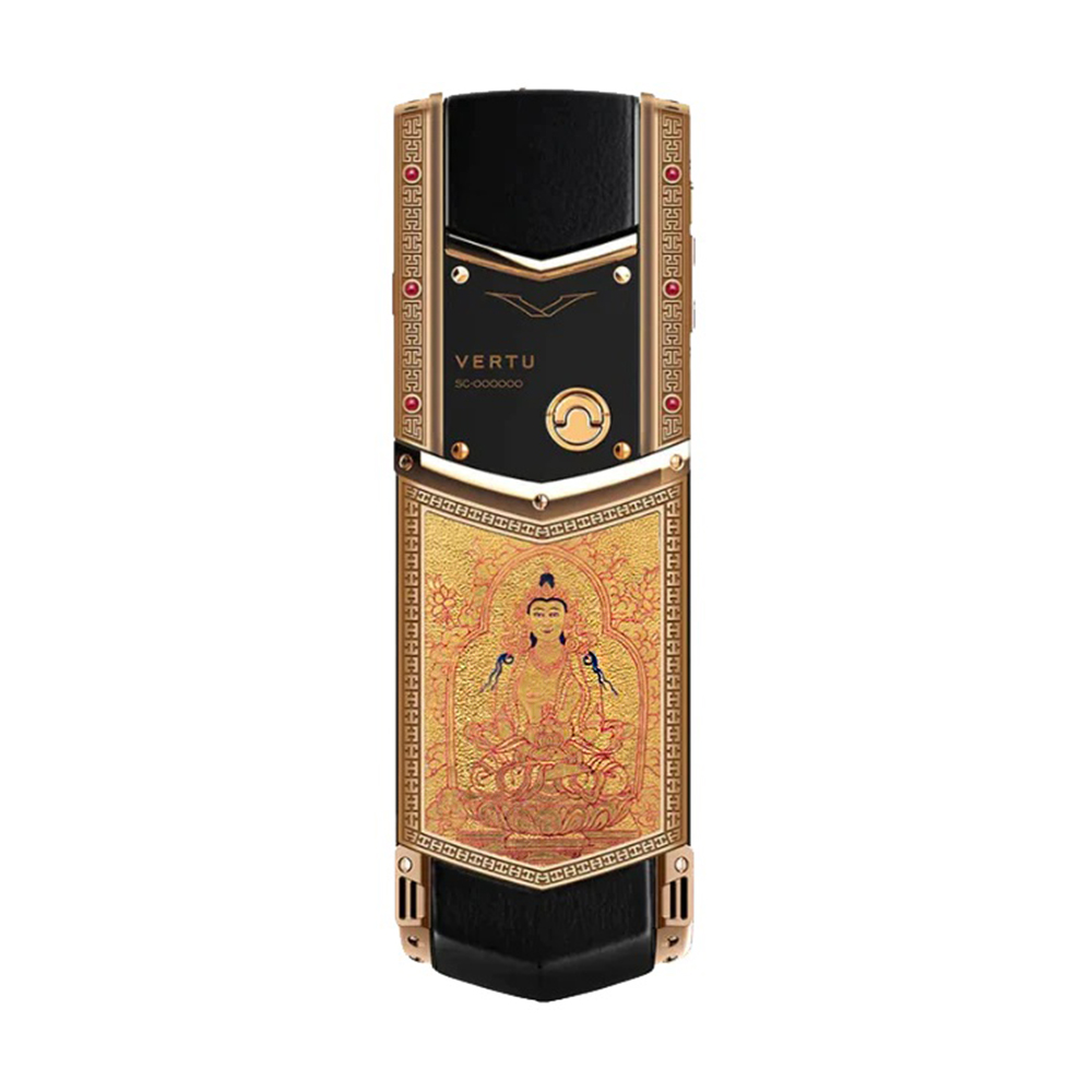 Мобильный телефон Vertu Signature V ThangKa Buddha Pure Gold, Amitayus,  черный/золото – купить с доставкой из-за рубежа через платформу  «CDEK.Shopping»