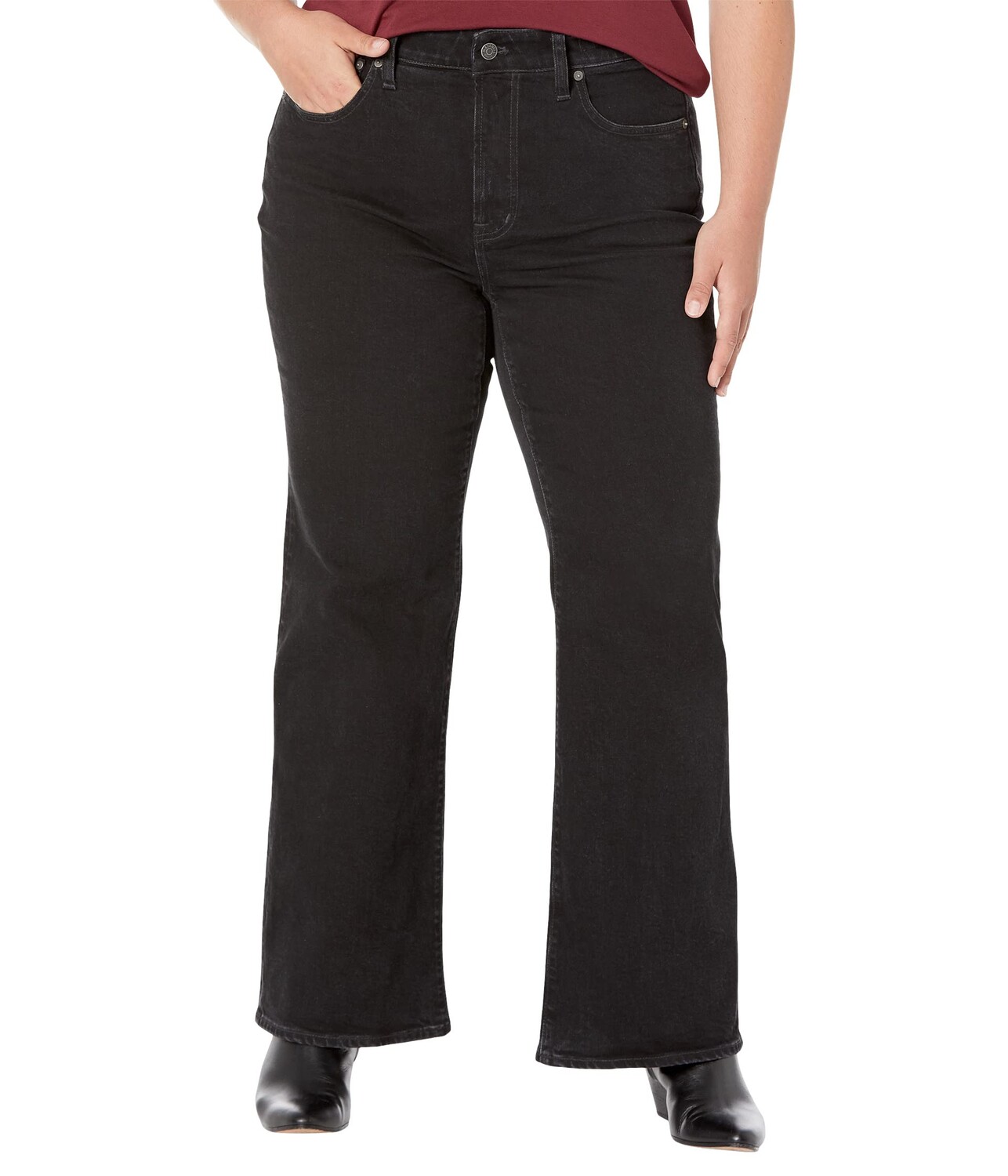 

Джинсы Madewell, The Plus Perfect Vintage Flare Jean in Sherborn Wash
