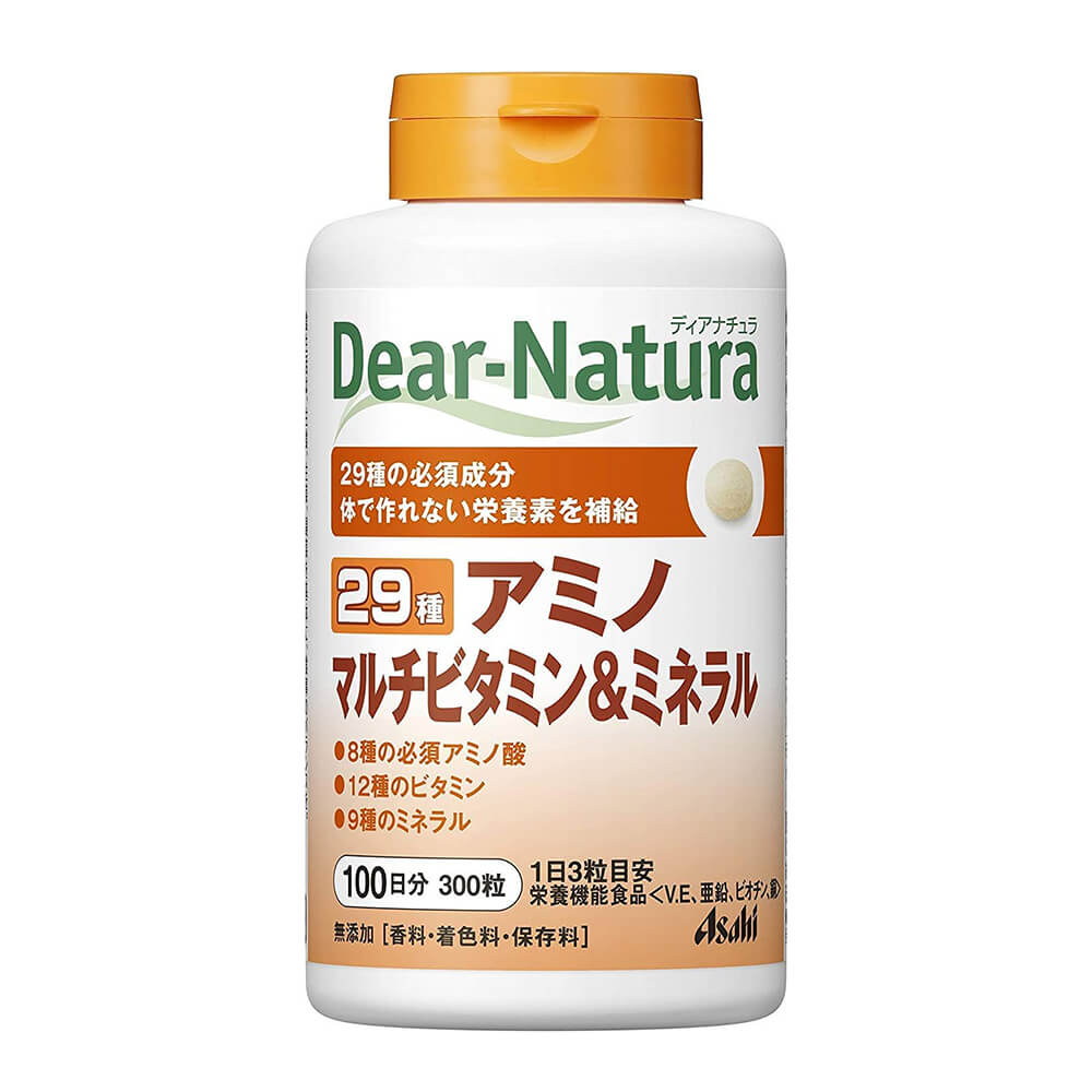 Набор пищевых добавок Dear Natura Strong 29 Amino, Multivitamin & Mineral, 300х2 таблеток