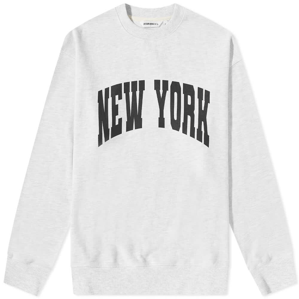 

Толстовка Uniform Bridge New York Crew Sweat, Серый