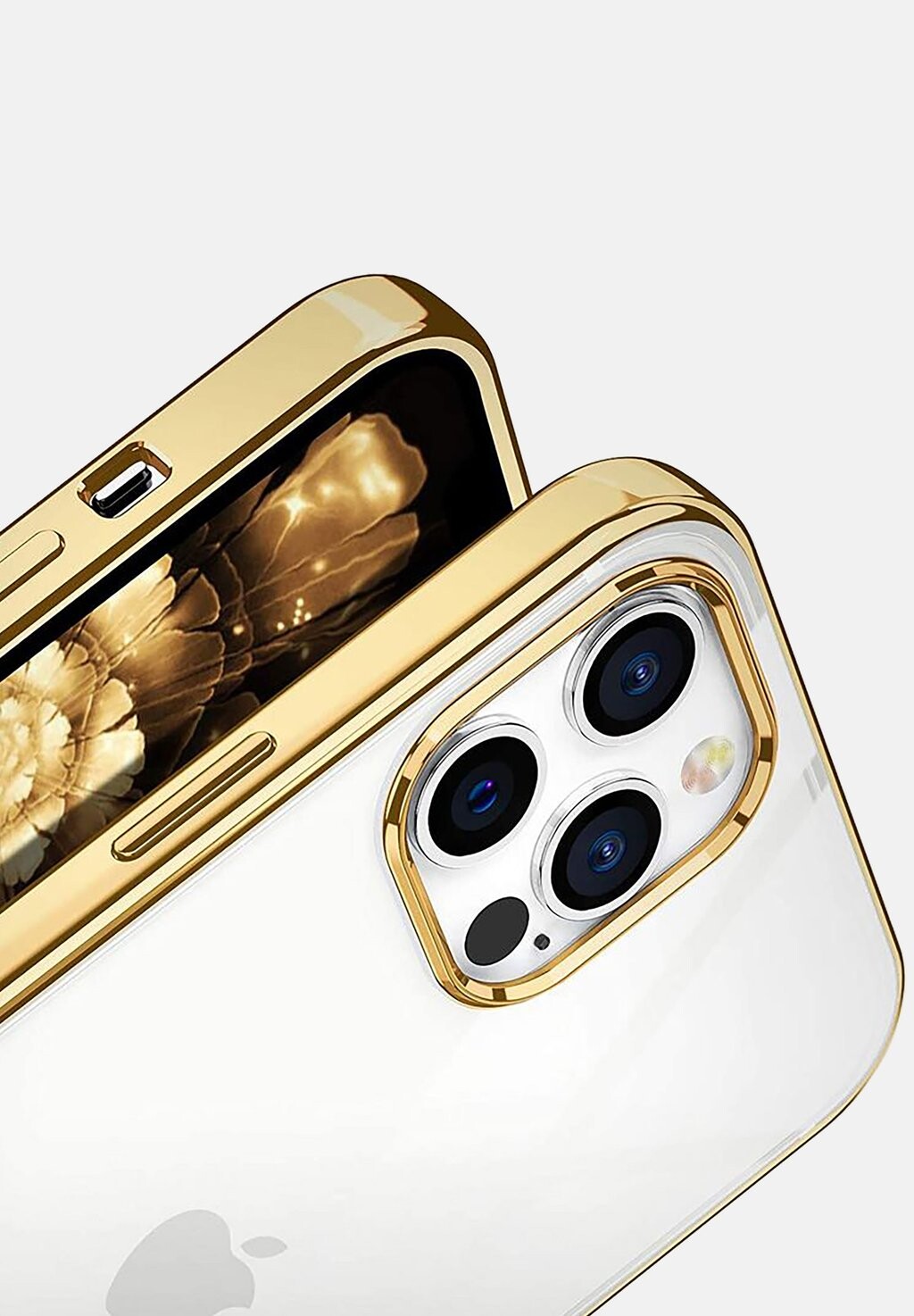 

Чехол для мобильного телефона CRYSTAL CLEAR CASE FOR IPHONE 13 PRO MAX Arrivly, золотой