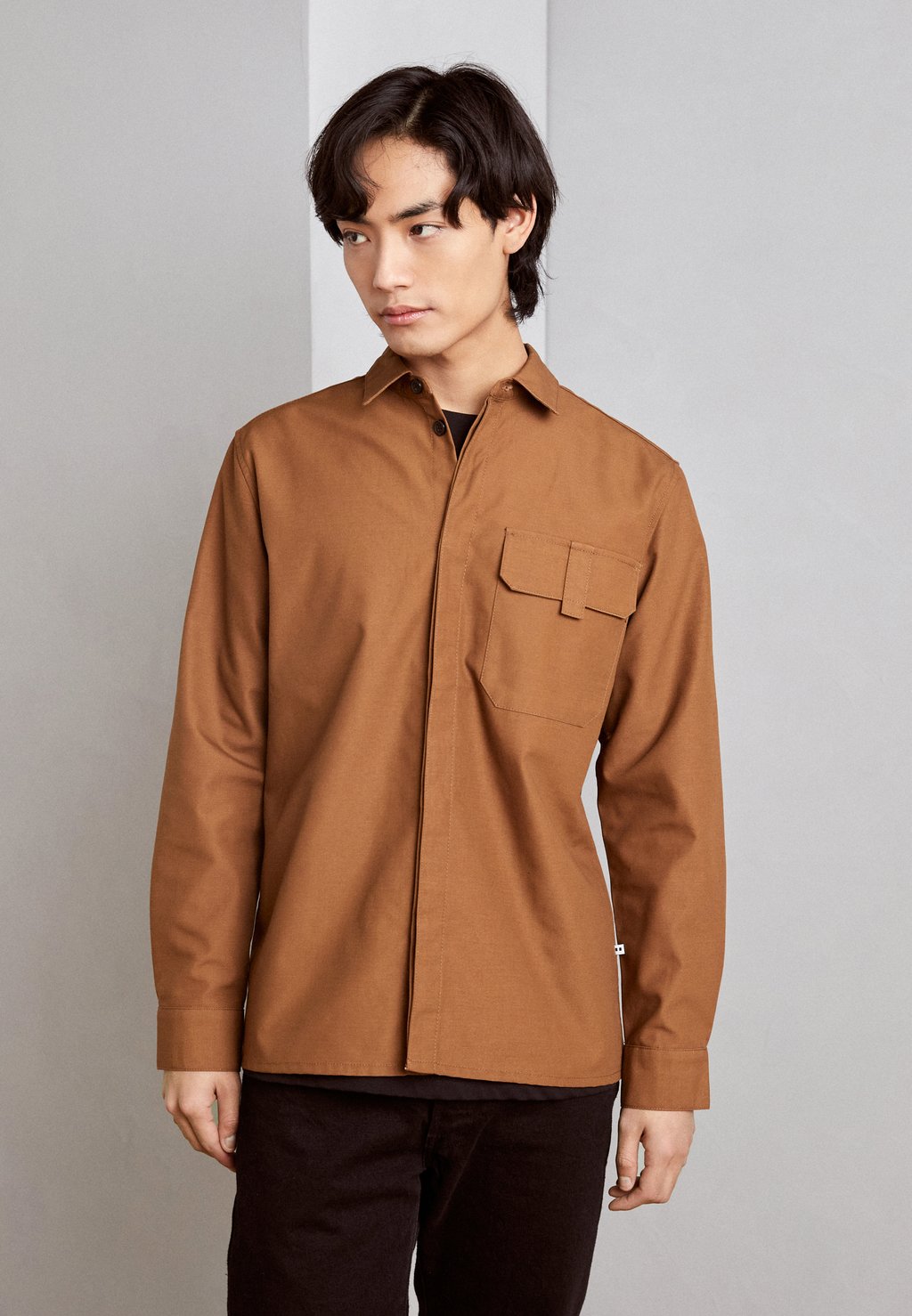 Рубашка KANIO Minimum, цвет toffee