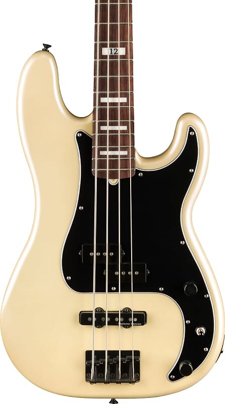 

Fender Duff McKagan Deluxe Precision Bass RW White Pearl с сумкой