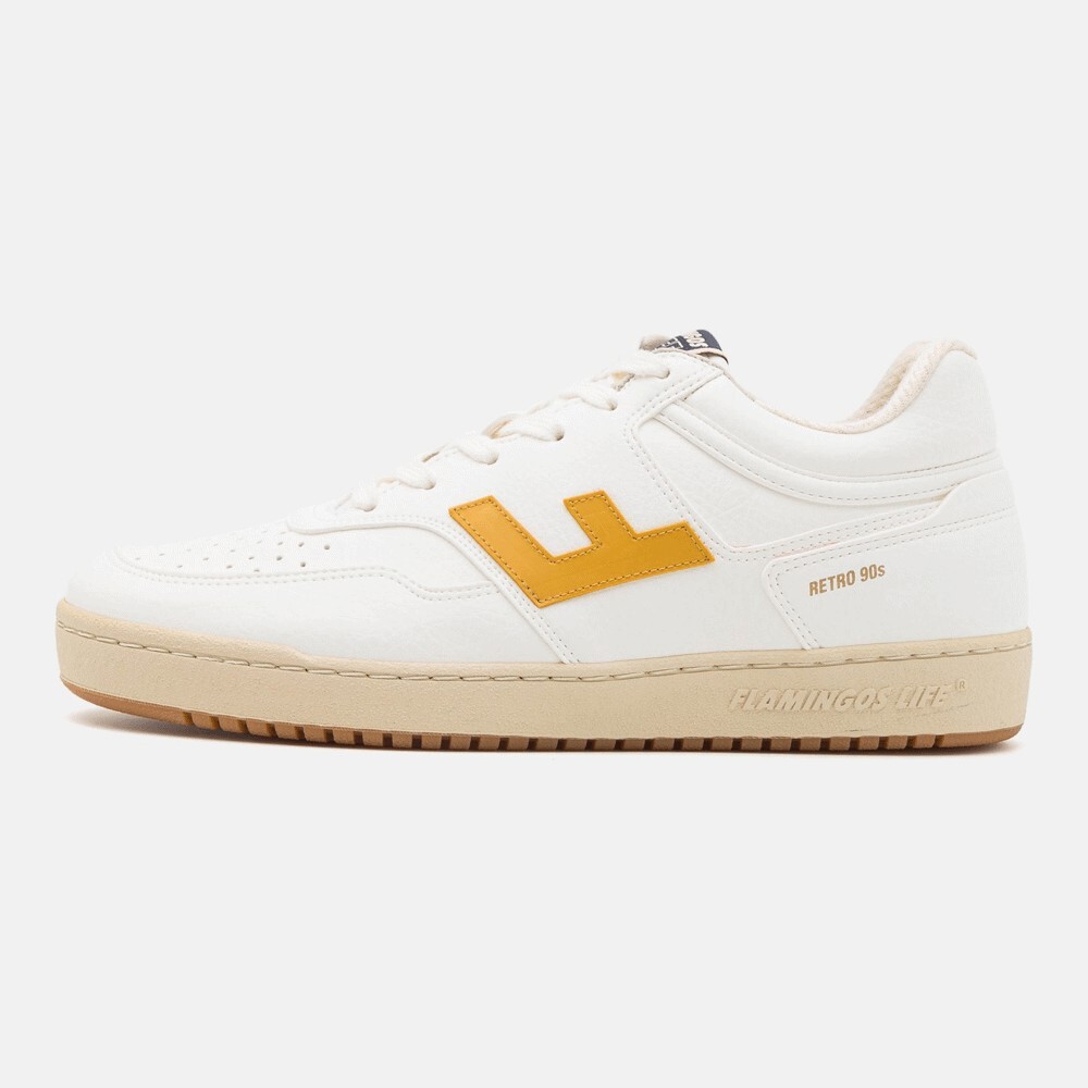 

Кроссовки Flamingos' Life Retro 90S Unisex, whit/ mustard/ivory