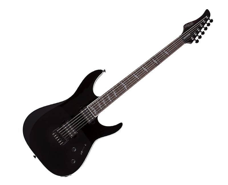 

Schecter Reaper-6 Custom - черный глянец