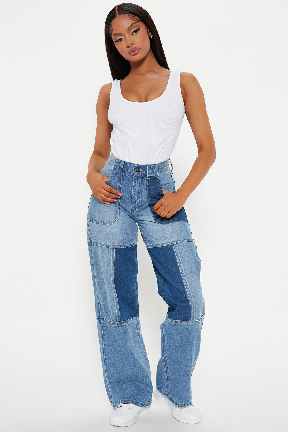 

Джинсы Fashion Nova N1021WDEL, синий