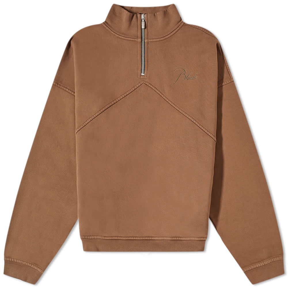 

Джемпер Rhude Vantage Jersey Quarter Zip, Коричневый