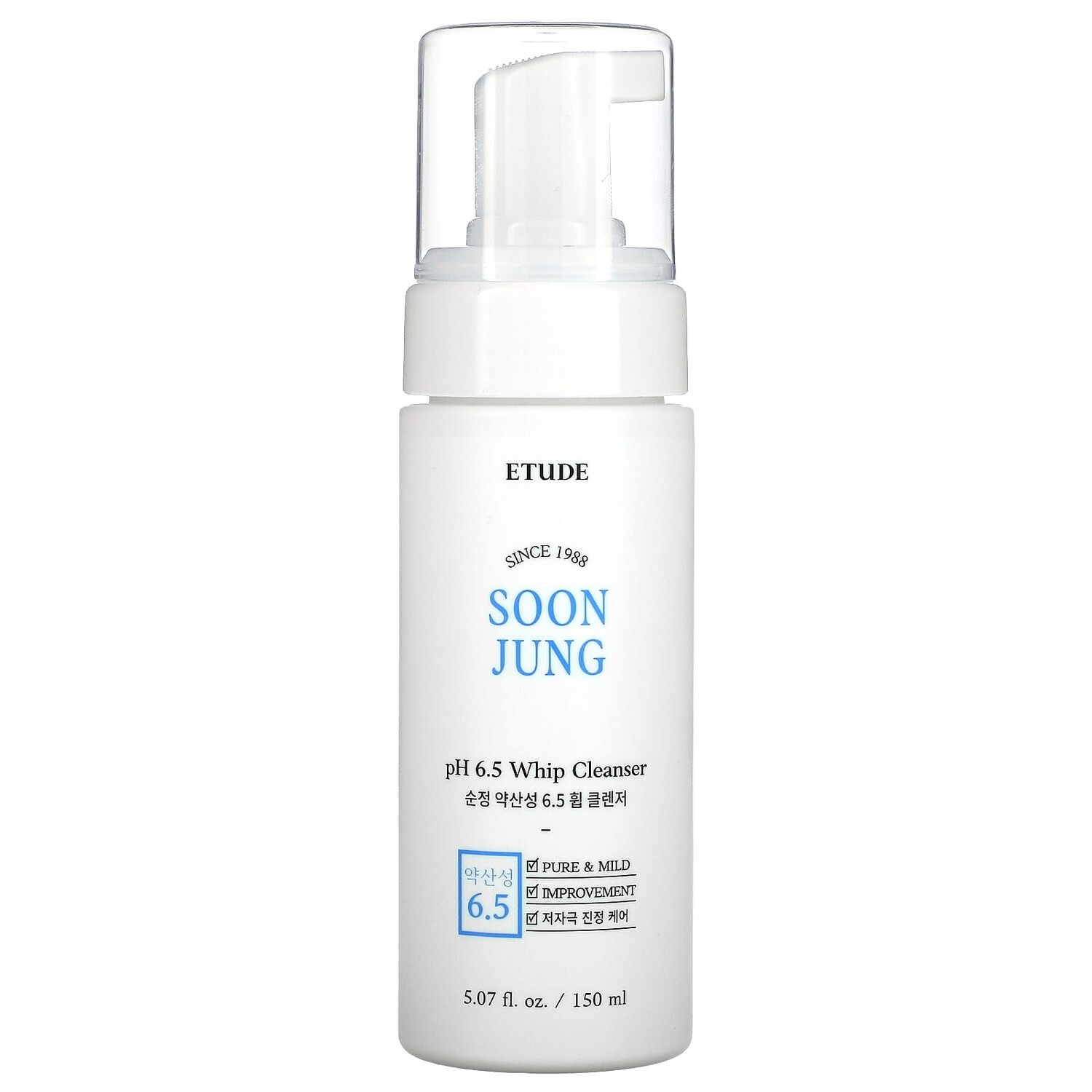 

Soon Jung, очищающее средство для венков с pH 6,5, 150 мл (5,07 жидк. Унции) Etude