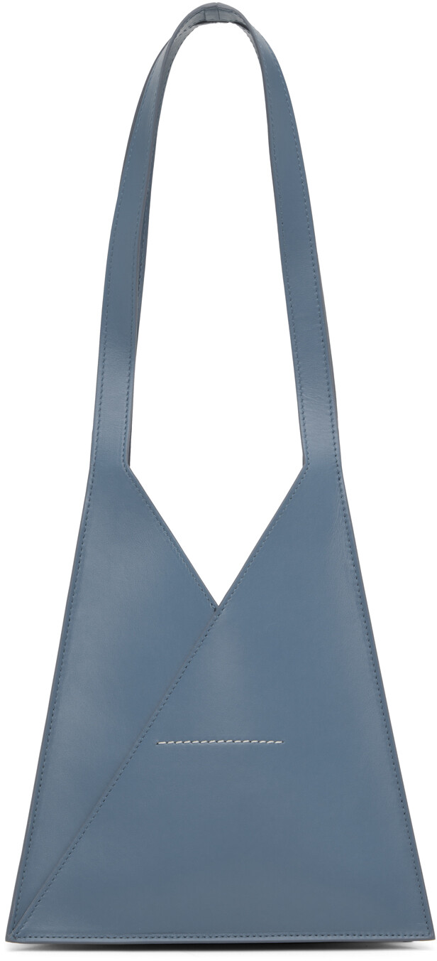 

Синяя мини-сумка Triangle 6 MM6 Maison Margiela