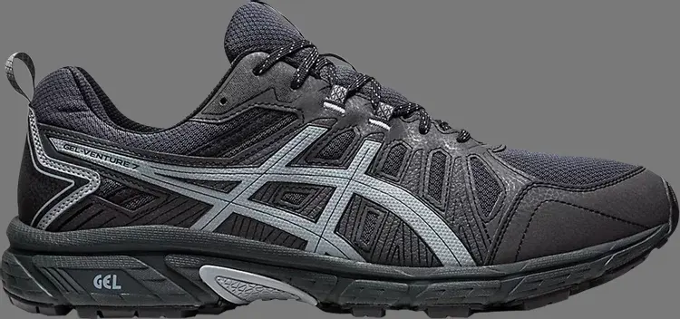

Кроссовки gel venture 7 4e wide 'graphite grey sheet rock' Asics, серый