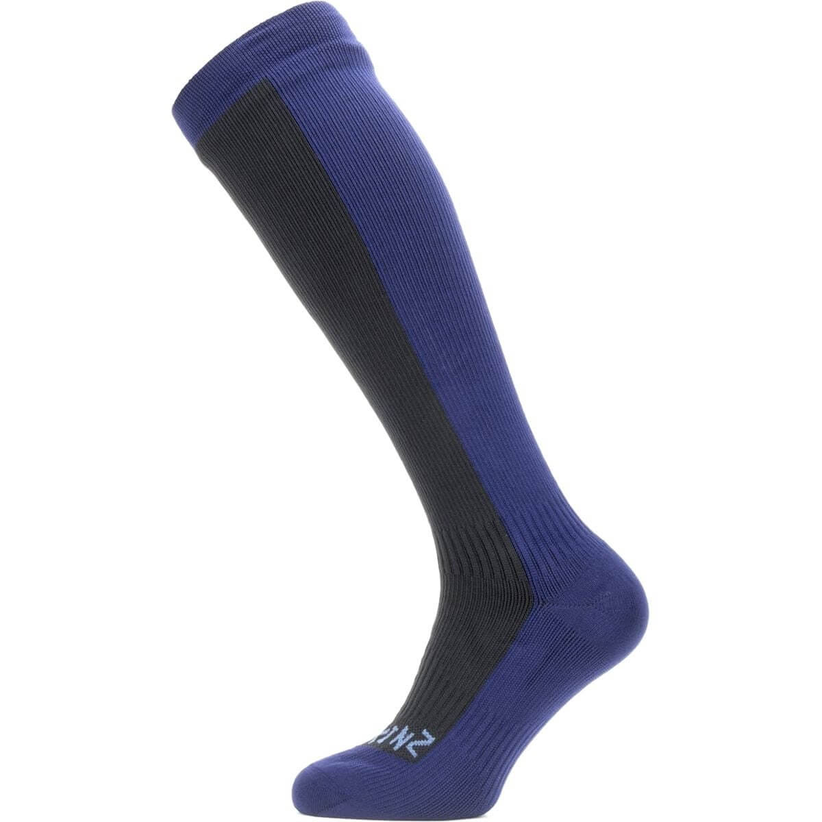 Носки мужские SealSkinz Waterproof Cold Weather Knee Length, черный/темно-синий