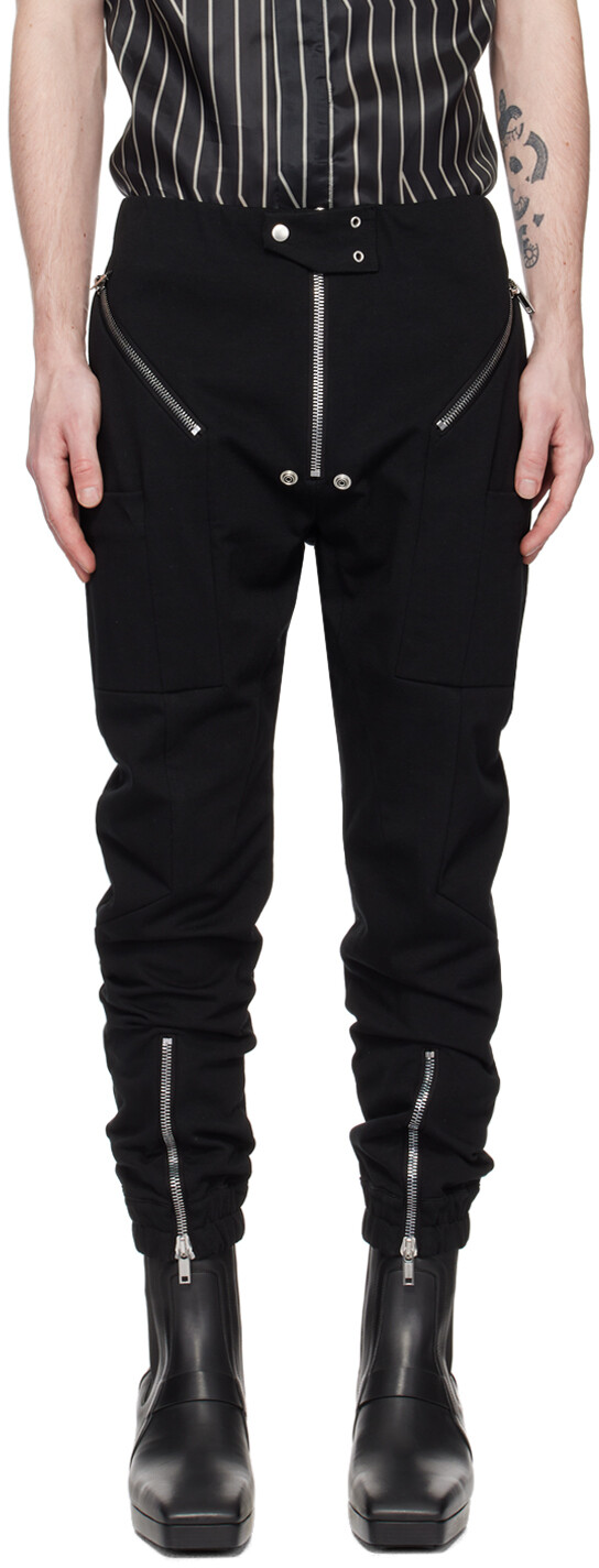 

Черные брюки карго Easy Strobe Rick Owens, Черный