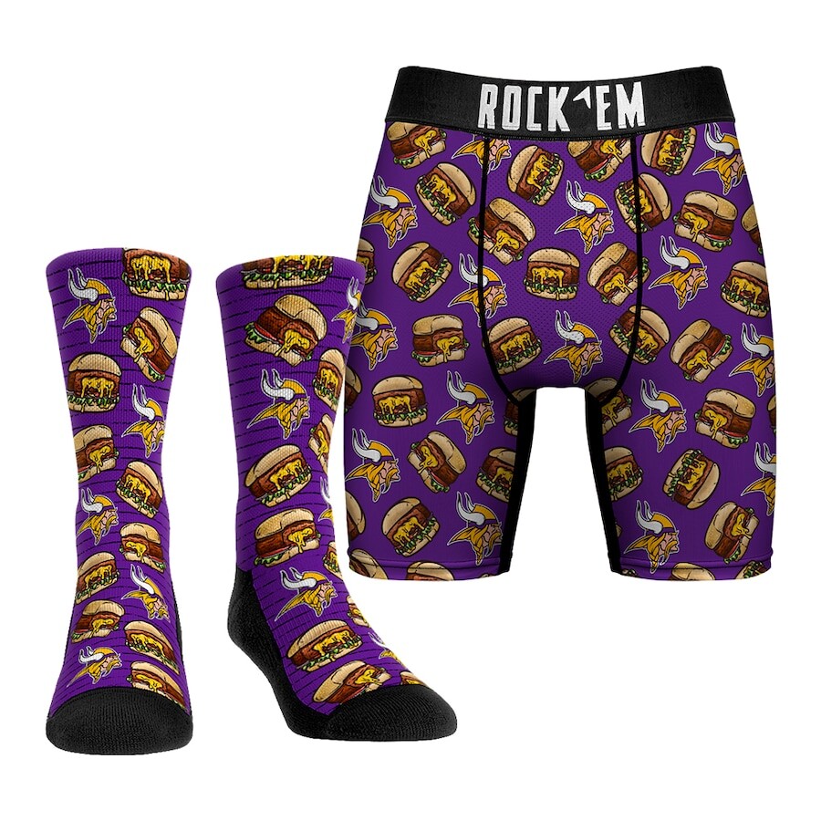 

Носки Rock Em Socks Minnesota Vikings