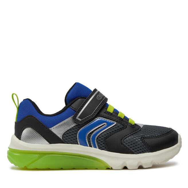 

Кроссовки Geox J Ciberdron Boy J45LBC 01454 C0071 D Dk Grey/Royal, серый