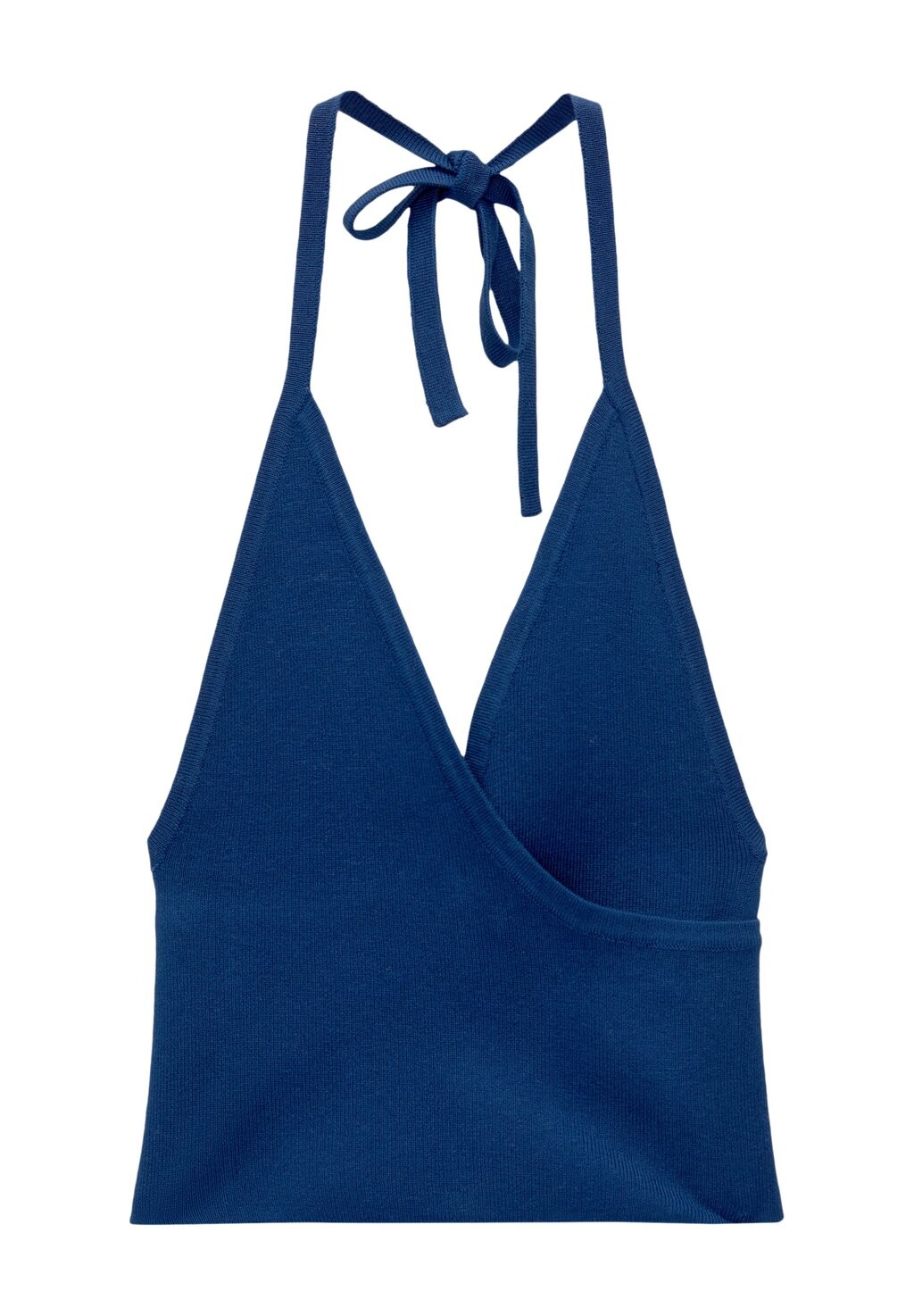 

Топ HALTERNECK PULL&BEAR, синий