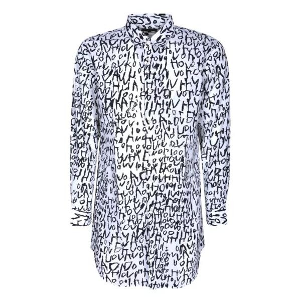 

Футболка long sleeves shirt Comme des Garçons, серый