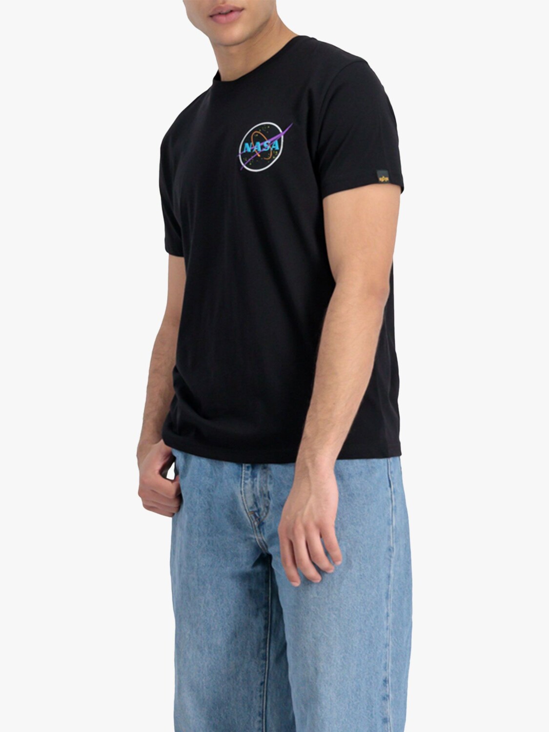 

Футболка Спейс шаттл Alpha Industries, черный/мульти